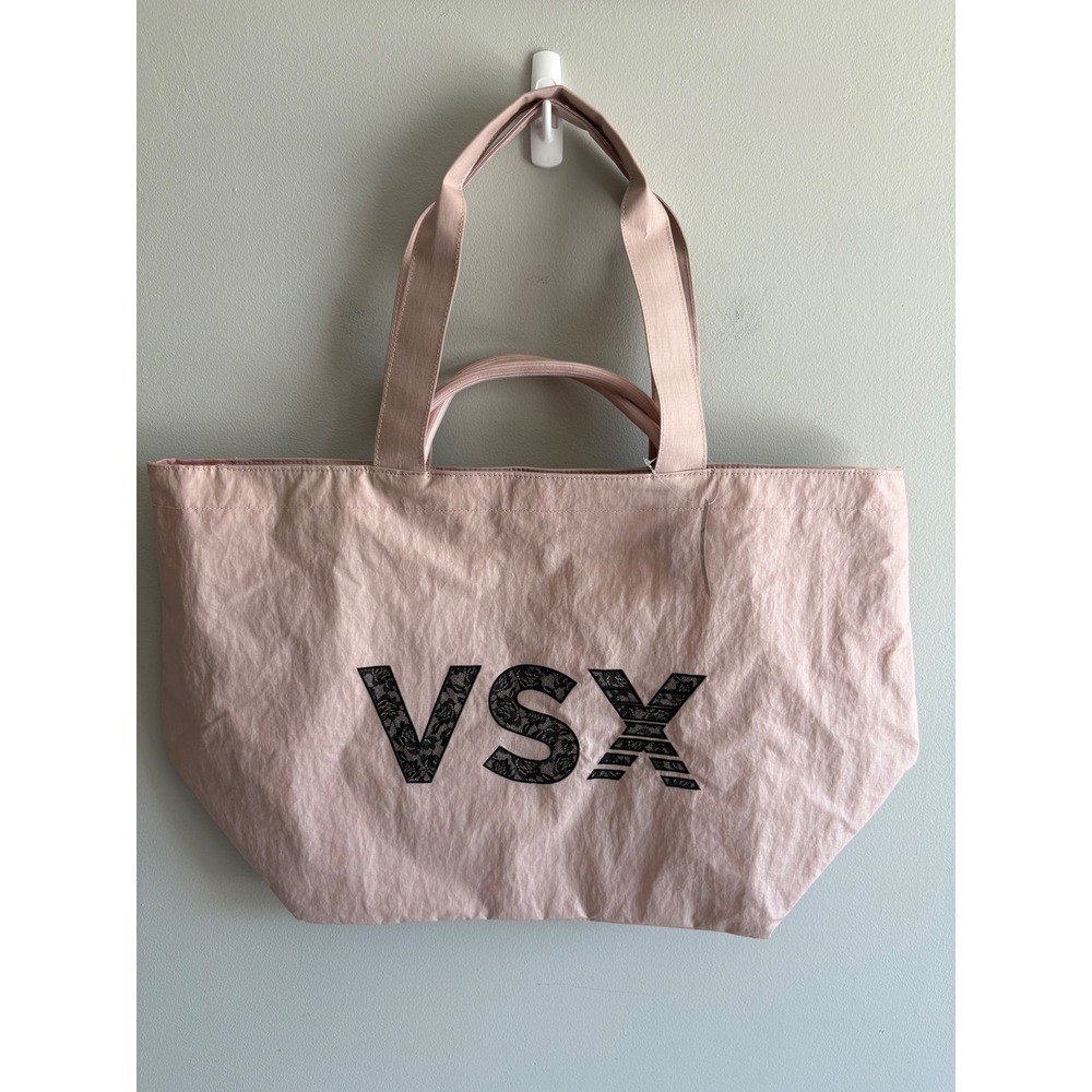 Victoria's Secret VSX Pink Logo Gym Tote Shoulder Bag NWT